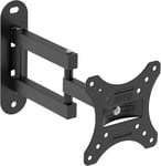 TV WALL BRACKET MOUNT SWIVEL TILT 14 16 19 21 23 26 30 INCH FLAT LED LCD MONITOR