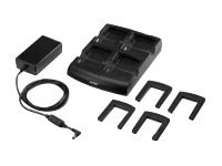 Zebra Four Slot Battery Charger Kit - Strømadapter Og Batteriopplader - Spania - For Zebra Mc92n0