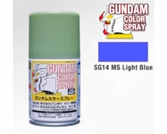 Mr. Hobby Gundam Color Spray Semi Gloss MS Light Blue (100ml) SG14 Modeling