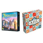 Repos Production | 7 Wonders New Edition | Board Game | Ages 10+ & Plan B Games | Azul | Tile Laying Game | Ages 8+ | 2 to 4 Players | 30 to 45 Minutes Playing Time,Black