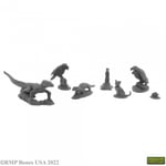 7 x FAMILIARS #3 - BONES USA REAPER figurine miniature familiers rpg jdr 7050