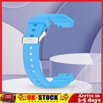 Smart Watch Strap Silicone Watchband for Xplora X5 Play Children Watch (Blue)