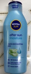 Nivea Sun After Sun Moisturising Aftersun Moisture Lotion Aloe Vera  200 ml NEW