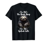 I'm Not The Black Sheep I'm The Spiritual Goth Sloth Meme T-Shirt