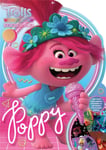 Trolls Movie Shaped Sticker Pad - 3 Sticker Sheets & 5 Fun Scenes Kids Activity