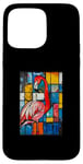 Coque pour iPhone 15 Pro Max Flamant rose