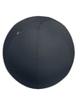 Leitz Ergo Active Balanseball med stoppfunksjon 75cm Mørkegrå Ball chair - Stoffdeksel - Opptil 150 kg