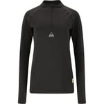 SOS Timberline Half Zip Mellemlag Dame - Svart - str. XL