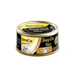 GimCat ShinyCat Filet Thon au potiron - Aliment pour chats à base de filet juteux sans sucre ajouté pour chats adultes - 24 boîtes (24 à 70 g)