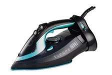 Steam Iron Cord/Cordless by Black + Decker  2600W, BXIR22006AGB 330ml Water Tank