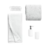 Argos Home 5 Piece Bathroom Accessory Starter Pack