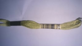 Dmc 8 Metre Cotton Cross Stitch Thread Dmc 3348 Light Yellow Green Quantity 1