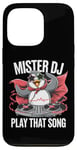 iPhone 13 Pro Funny Penguin DJ Mister DJ Play That Song Youth & Adults Case