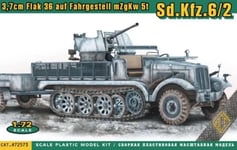 ACE 72573 3.7CM FLAK 36 AUF FAHRGESTELL MZGKW 5T SD.KFZ.6/2