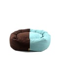 ThePetLover TPL130022 Donut Lit pour Chiens, L, Chocolat et Menthe