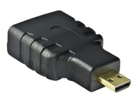 Akyga - Hdmi-Adapter Med Ethernet - Hdmi Hun Til Mikro Hdmi Han - 3.5 M - Sort