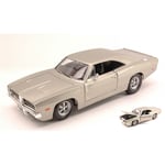 DODGE CHARGER R/T 1969 SILVER 1:25 Maisto Auto Stradali Die Cast Modellino