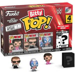 Funko Bitty POP!: WWE - Razor Ramon™, Bitty Pop! Diesel™, Bitty Pop! Rey Mysterio®, and a mystery Bitty Pop! figure - 0.9 Inch (2.2 Cm) Collectable - Gift Idea - Cake Topper