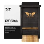 Wildyard Bat House for Outdoors - La Maison Complète pour Chauves-Souris pour l'extérieur - Nettoyez Votre arrière-Cour des moustiques - Boîte à Chauves-Souris sans Peinture à l'intérieur