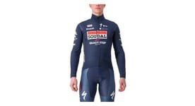 Veste manches longues castelli perfetto ros 2 soudal quick step 2024 bleu