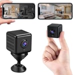 Mini Camera Espion Sans Fil Wifi, Camera 4K Surveillance Wifi Exterieure Sans Fil, Caméra Espion Avec Détection De Mouvement, Vision Nocturne Infrarouge, Image Audio Et Vidéo