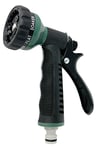 Aqua Control C2079 Pistolet 7 Formes Arrosage Vert Noir 21 x 14 x 4 cm