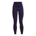 Women's Under Armour UA Rush High Rise Activewear Leggings in Purple