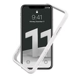 RHINOSHIELD Bumper Case compatible with [iPhone 11 / XR] | CrashGuard NX - Shock Absorbent Slim Design Protective Cover 3.5M / 11ft Drop Protection - White