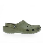 Men's Shoes Crocs Classic Slip on Heel Strap Clogs in Green