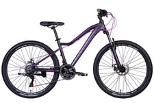 Polkupyörä MTB Davi Alpina AM DD 26″, alumiini, 150-175 cm, 21 vaihdetta, violetti