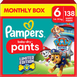 Pampers Baby Dry Pants Blöjor Stl 6 15+ kg 138-pack