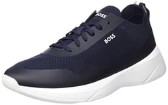 BOSS Homme Dean_Runn_KN Basket, Dark Blue401, 39 EU