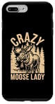 iPhone 7 Plus/8 Plus Crazy Moose Lady Case