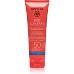 Apivita Bee Sun Safe Hydra Fresh Milk SPF50 sunscreen lotion for the face and body SPF 50 100 ml