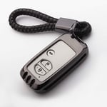 JHSOP Zinc alloy car key fob cover key case, For Toyota Land Cruiser Prado 150 Camry Prius Crown Subaru 2013 2014 Foreste Outback XV