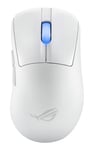 ASUS ROG Keris II Ace Wireless AimPoint White mouse Gaming Right-hand