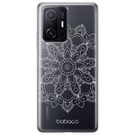 Babaco ERT GROUP mobile phone case for Xiaomi 11T 5G / 11T PRO 5G original and officially Licensed pattern Mandalas 006 optimally adapted to the shape of the mobile phone, partially transparent