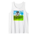 Whimsy in the Field, Funny, eccentric, fanciful Tank Top