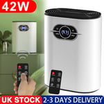 1.2L Dehumidifier Electric Air De-Humidifier Portable Quiet Dehumidifier Home UK