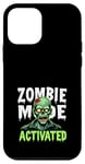 Coque pour iPhone 12 mini Zombie Apocalypse Humour Humour Humour Undead Quotes Survival Comedy