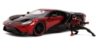 JADA TOYS - Voiture avec figurine Miles Morales – Ford GT de 2017 - 1/24 - JA...