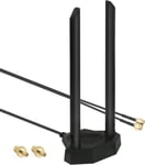 Antenne réseau 4G LTE 8dBi SMA/TS9 avec câble RG174 Base magnétique pour routeur Industriel Mobile sans Fil Netgear ZTE Modem passerelle cellulaire