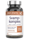 Elexir Pharma Svamp Komplex med Lion’s mane 60 kapslar