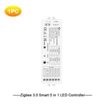 contrôleur de bande LED 5 en 1,3.0 DC12-54V,RGBCCT/RGBW/RGB/CCT/variateur,Compatible avec télécommande APP/Voice/RF - Type 1PC 5in1 Controller