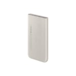 Batterie externe Samsung Batterie Externe Induction 10,000mAh beige materiaux recycles 25w