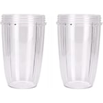 Ersättningsdelar för NutriBullet Pro 900w/ 600w Blender - 2-pack höga burkar