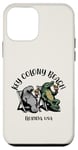 Coque pour iPhone 12 mini Key Colony Beach Florida USA Motif crocodile lamantin amusant