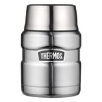 Thermos Récipient Stainless King, Boîte / Récipient à Snack, Acier Inox matifié, 47 cl, 4001205047