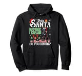 Dear Santa Before Explain How Much You Know Great Dane Dog Pullover Hoodie