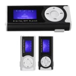 Portable Sports MP3 Flashlight Mini BackClip LCD Mini Screen Music Media Pla GHB